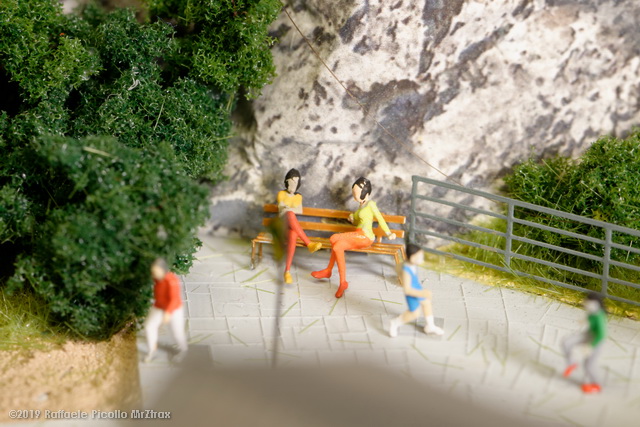 Il dettaglio dei figurini autocostruiti